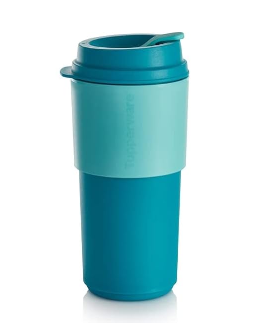 Tupperware New Tupperware ECO+ Coffee To-Go Cup 490 ml / 16 oz in Caribbean Sea