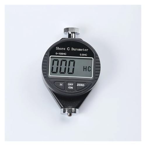 0-2.5mm ポータブルデュロメーター A/C/D タイプ 0-100 ゴムフォーム プラスチック ガラス デジタル精密硬度計 材料を測定する(Type C)