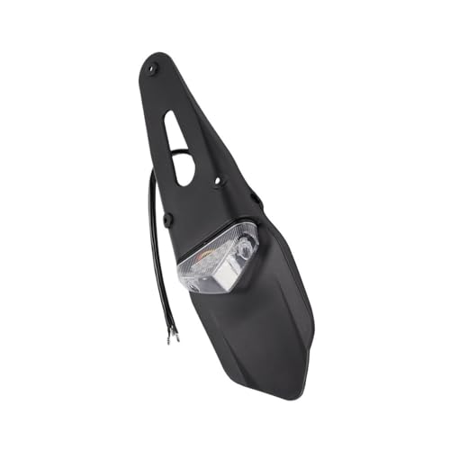 Plaque d'immatriculation pour trail avec feu arrière LED intégré 12V - 3