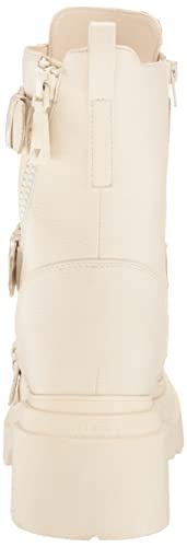 Guess Women's Valicia Ankle Boot, Ivory, 8 #TOP1