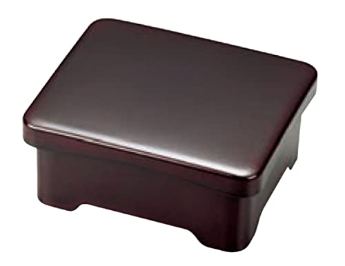 J-kitchens 鰻重箱 匠 丼重 小 ( ミニ ) 消溜内朱 16.7cm × 14.5cm × 7 cm 日本製