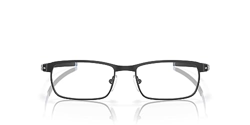 Image of Oakley mens Ox3184 Tincup Rectangular Prescription Eyeglass Frames