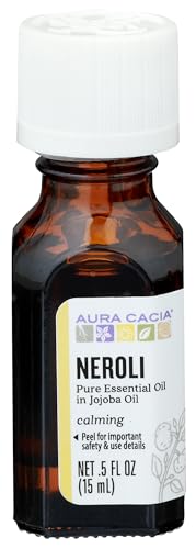 Aura Cacia Aromatherapy Precious Essentials Oil Neroli With Jojoba - 0.5 Oz