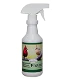 JCS Wildlife 3B Bird Seed, Bird Feeder, and Birdhouse Protector 16 oz. Spray - Natural Enzyme Formula (1, 16 oz. Spray Bottle)