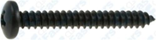 50#10 X 1-1/2" Black Oxide Phillips Pan Head Screws (Pack of 2)