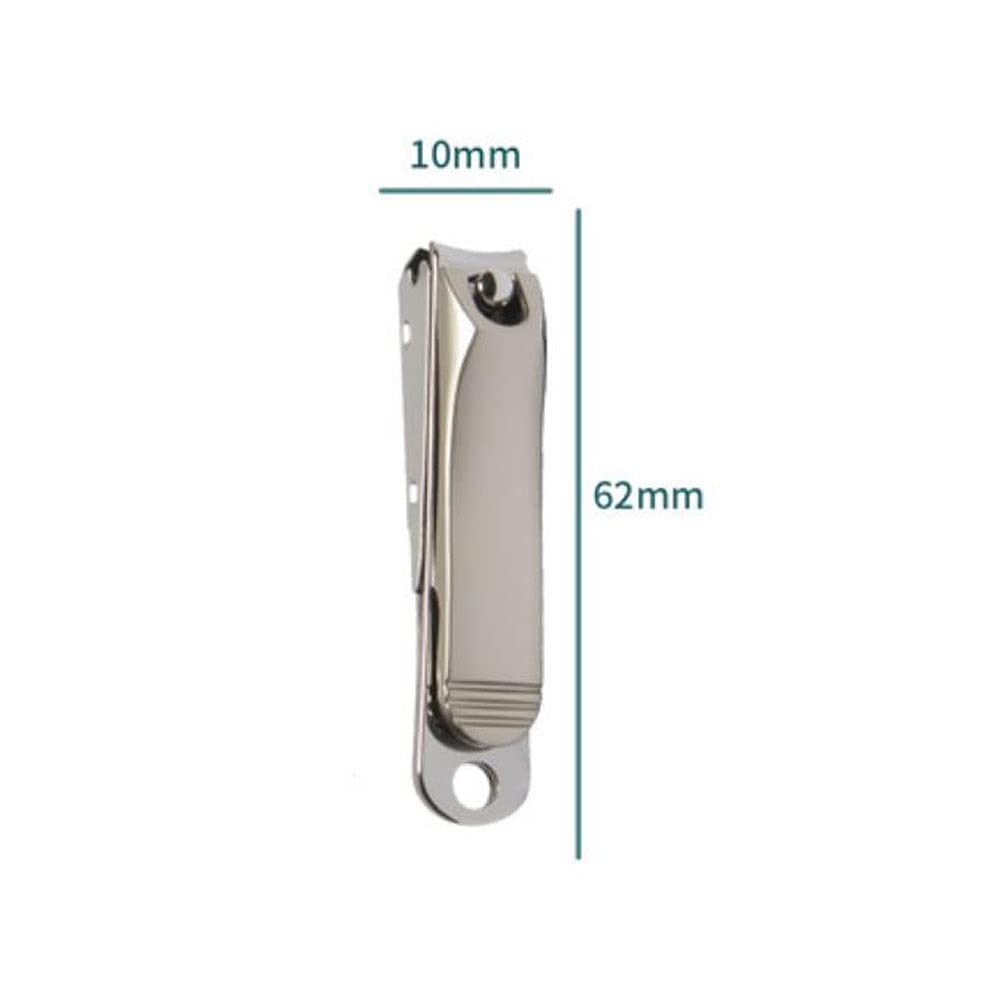 XIANGFAZJD Nagelschere 1 stück Trimmer Nagelclipper, Nagelschere Edelstahl, Professionelle Cutters Nutikula Werkzeug für Manikürezange Nipper Werkzeuge (Color : Silver, Size : Small)