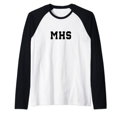 MHS High School Raglan Baseball Tee