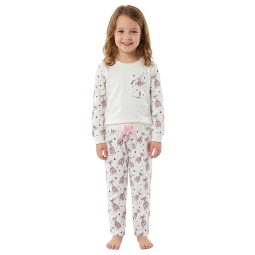 Pyjamas ballerine en coton pour filles fini la transpiration la nuit