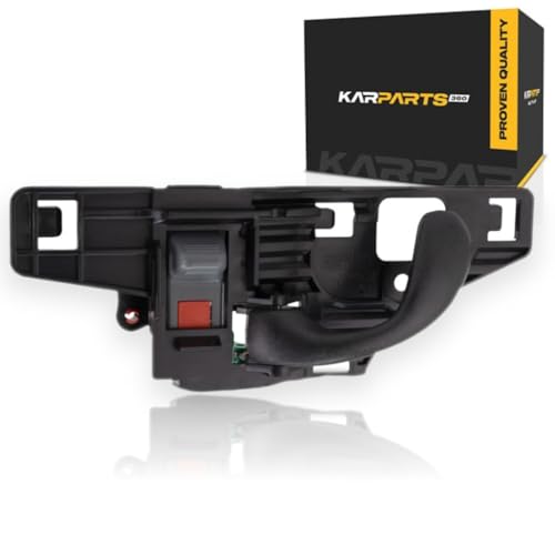 For Chevy S10 1999-2004 Interior Door Handle Front Driver Side Black | With door lock button | Trim:All Submodels | GM1352126 | 15100654