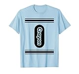 Pick Any Color Crayon Box Halloween Costume Couple & Group T-Shirt