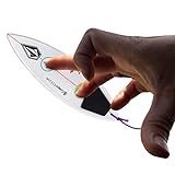 Generisch Finger Surfboard - Fingerboard Surfer | Finger Surfbrett Spielzeug | Finger MiniSurfbrett | Einzigartiges Surf Fähigkeitsspielzeug | Surf Griffbretter | Fingerspielzeug Skateboards