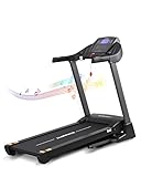 ECHANFIT Treadmill with 15% Auto Incline and Bluetooth Speaker, 20