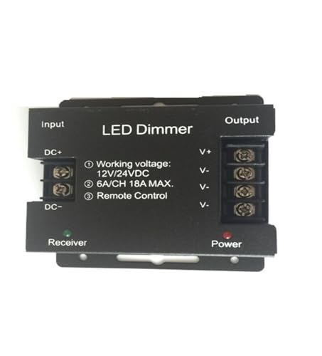 Télécommande tactile LED longue distance variateur monochrome 12V 24V