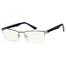 Gamma RAY 007 Harmful Blue Light Eye Strain Protection Video Gaming Glasses with Minimal Color Distortion Anti Screen Glare, UV400 for Digital Screens