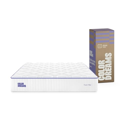 Opiniones y reviews de Colchones king size disponible en línea. 46 COLORDREAMS Colchón King MAX Foam 28 cm | Memory Foam | Firmeza Media | Hipoalergénico y antiácaros | Transpirable | 200x200 cm | Colchones en Caja | 30 Noches de Prueba y 5...