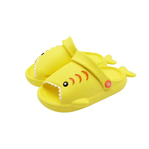 Toddler Sandals Boys Girls 3D Cute Shark Slide Sandal Non-Slip Slippers Kids Flip Flops