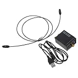 Séparateur audio numérique - pas de transmission de bruit électromagnétique, adaptateurs USB