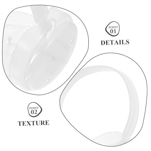 4pcs Foldable Earmuff Frame for Diy Ear Warmers Plastic Ear Cover Rack Lightweight and Portable for Boys and Girls and Adults3