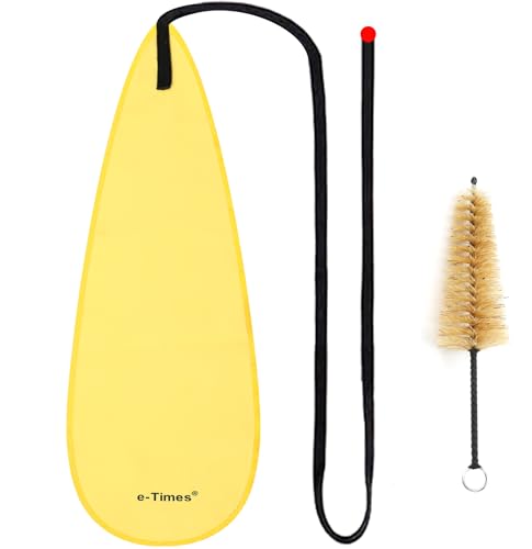 Clarinet Cleaning Kit, Clarinet Cleaning Cloth & Swab Brush. Cotton