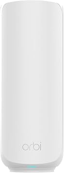 NETGEAR Orbi 370 Series RBE370 Dual-Band WiFi 7 Mesh Network Add-on Satellite Works with RBE372, RBE373, RBE374, Security Features, 5 Gbps, Adds Coverage up to 2,000 sq. ft., BE5000