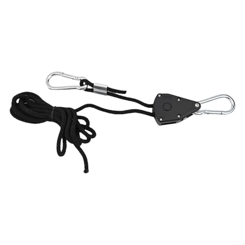 Fiable Outdoor Companion Corde de camping avec boucles de charge et butée de poulie 2 m
