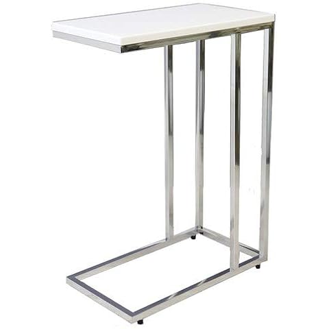 Aspect Bellini Sofa - Mesa Auxiliar para Ordenador portátil, Madera, Blanco Cover