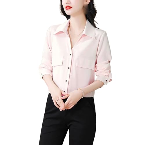 Chemisier rose pour femme élégant résolvant le manque d'inspiration mode décontractée