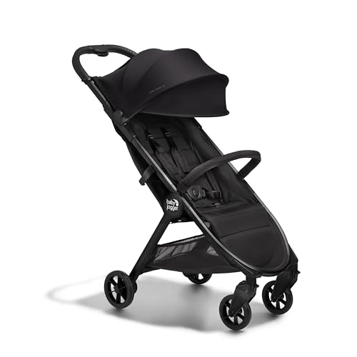 Baby Jogger® City Tour 2 Ultra-Compact Carry-On Approved Travel Stroller with Belly-Bar, Lightweight Baby Stroller with Easy One-Step Fold, Baby Travel Essential, Eco Black by Baby Jogger - Used condition - US$235.70