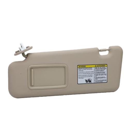 Pare-soleil conducteur gauche haut de gamme pour 2008-2013 beige OEM 74320-48500-E0
