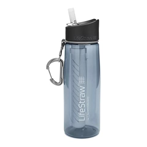 LifeStraw Go 1 Litre (Moody Blue), Blue Cover