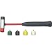 Stanley-Proto 173B015 Soft-Faced Hammer, Includes Handle and 6 Colored Tips -2 pack