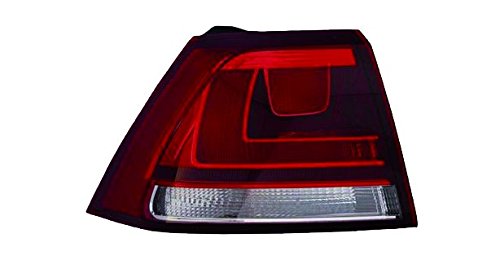 Colore: bianco/rosso Equal Quality GP1879 Fanale Posteriore Esterno Sinistro