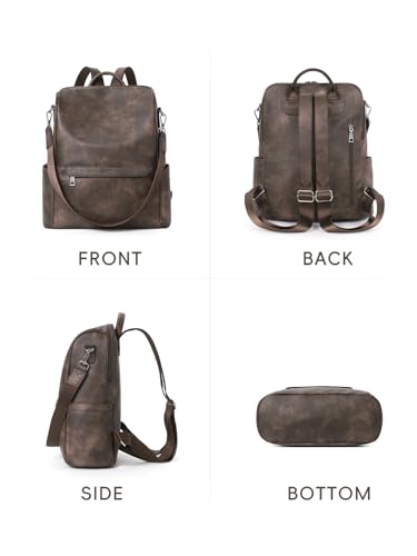 CLUCI Womens Backpack Purse PU Leather Anti-theft Large Fashion Designer Travel Bag Ladies Shoulder Bags | Purse, Fashion, Ladies, Shoulder Bags, Purse, Ladies