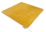 電磁波99%カット 電気ホットカーペット ZC-20P (2畳カバー付(イエロー))