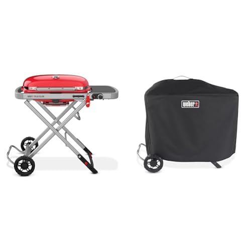 Weber�i�E�F�[�o�[�j�o�[�x�L���[ �R���� BBQ �|�[�^�u���K�X�O���� WEBER TRAVELER(�g���x���[) ���b�h �܂肽���ݎ� �J�[�g��̌^ �ȒP���� ���x�v���� �y���{���K�i 5�N�ۏ؁z9030013&WEBER TRAVELER ��p�v��