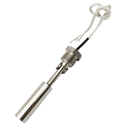 NAMOARLY Float Switch Pond Water Level Float Water Tank Float Pond Water Level for Aquarium Float Level Switch Water Level Sensor for Tank Pool Float Silver Stainless Steel