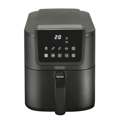 Bourgini Slimfit Airfryer XL – Heißluftfritteuse – 5 Liter – 1500 W – mit keramischer Antihaftbeschichtung – Bild 5