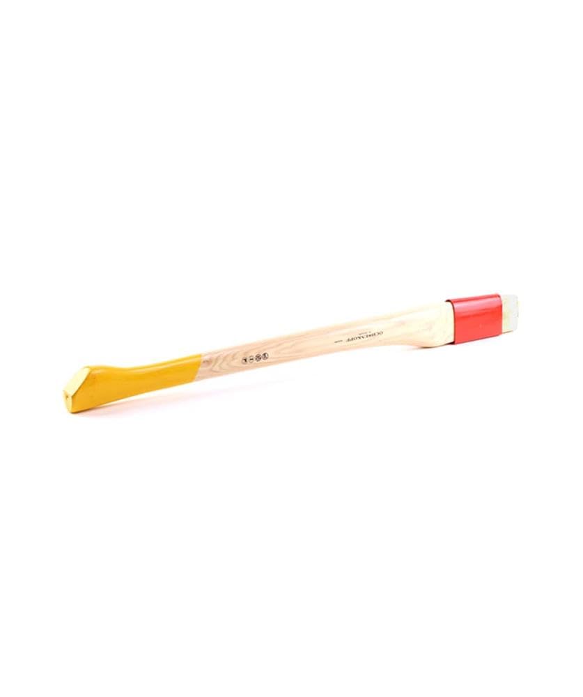 OCHSENKOPF Ersatzstiel E-630 H-2750 – Hickory-Stiel Mit ROTBAND-PLUS Knauf, 900 Mm, Gelb, Für Hochwertige Äxte & Hämmer, Bruchfest & Ergonomisch