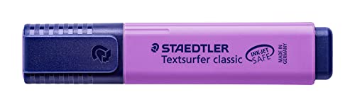 STAEDTLER 364-6 - Pack de 10 marcadores fluorescente, color violeta