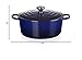 Le Creuset Enameled Cast Iron Signature Round Dutch Oven, 7.25 qt., Indigo