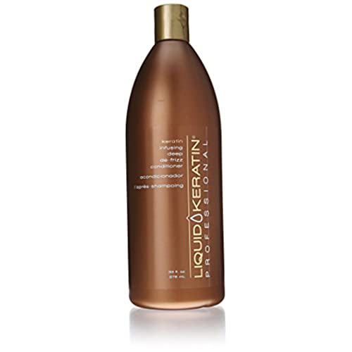 Liquid Keratin Professional Keratin Infusing Deep De-Frizz Conditioner, 33 Fluid Ounce #TOP28