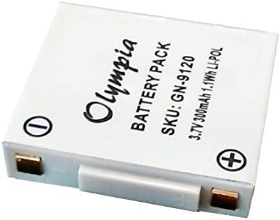 GN-14151-01 Replacement Battery for Jabra GN Netcom 9120, 9125, AHB602823, SG081003 Wireless Headset (300mAh, 3.7V, Li-Pol)