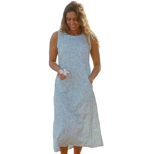 RipSkirt Hawaii Sun Dress Long - Loose Fit Casual Wear, Fun for Beach and Travel