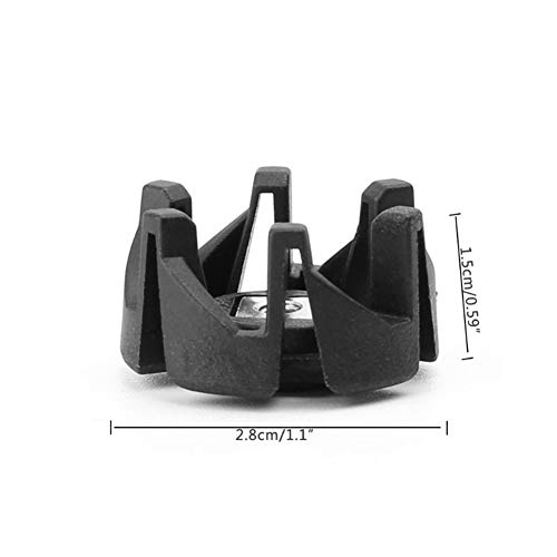 WuYan Lot de 2 Lames de Rechange en Plastique, Vitesses de Caoutchouc pour sous La Lame, Pièces de Rechange Blenders pour Philips Hr2160 Hr2003 Hr2004 Hr2006 Hr2024 Hr2027 et Beaucoup Plus – vue 7