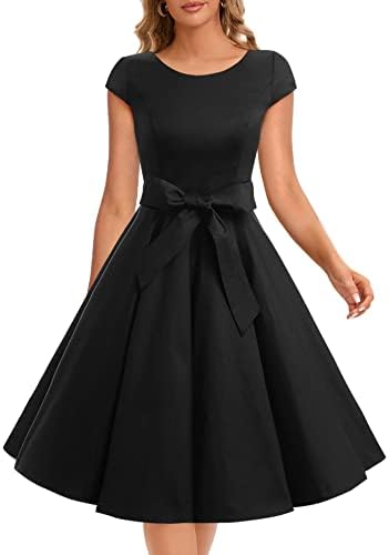Dressystar Sukienka na studniówkę w stylu lat 50. w kropki i w jednolitym kolorze