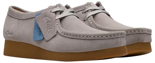 Clarks Femme Wallabeeevo Basket, Dark Grey SDE, 39 EU