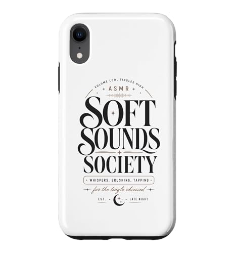 Soft Sounds Society ASMR Whispers �u���b�V���O�^�b�s���O �X�}�z�P�[�X iPhone XR �p