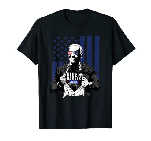 El superhéroe Joe Biden 2020 Estados Unidos no necesita Malarkey Camiseta