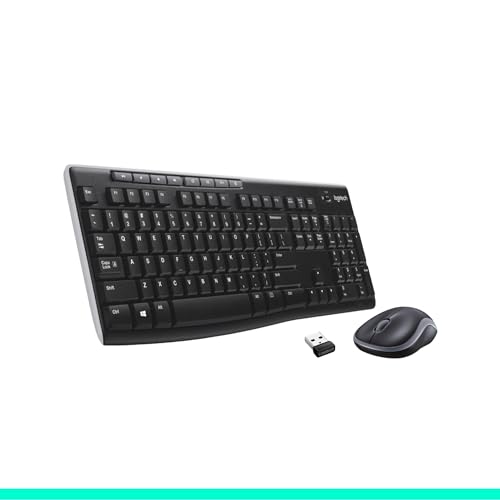 Logitech MK270 Wireless Keyboard and Mouse Combo for Windows