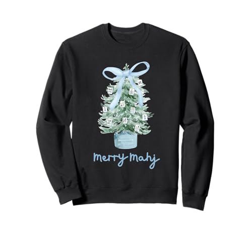 Merry Mahj Christmas Mahjong Sweatshirt